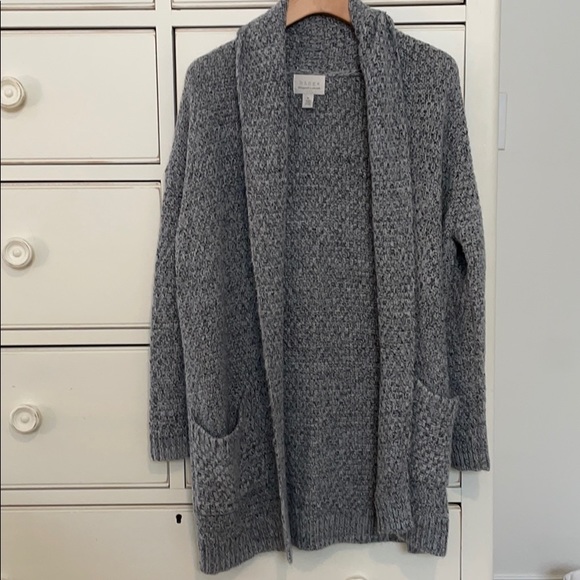 hinge Sweaters - Long open sweater cardigan